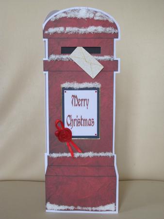 Post Box Red Elegance by KiJu KiJu
