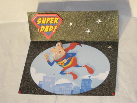 Supedad Birthday/father's Day Wobble Card. by KiJu KiJu