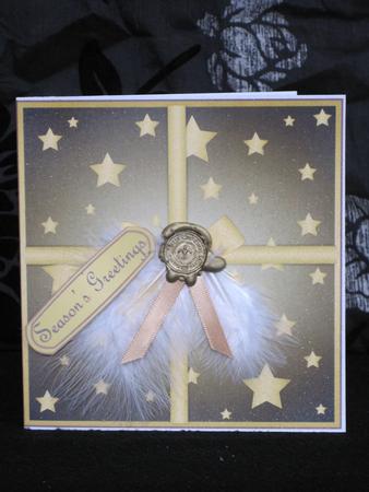 Christmas Present Shaped Card by KiJu KiJu