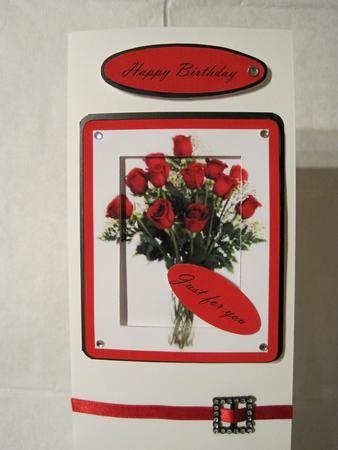 Red Roses for My Loverly with All My Love Happy Birthday Be My Valentine Just for You by KiJu KiJu