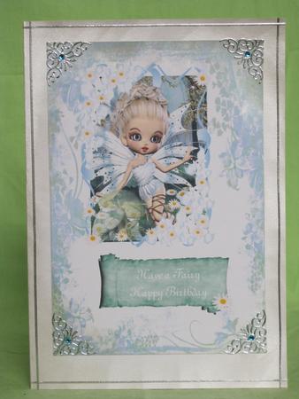Leah Fairy A4 Card Front by KiJu KiJu