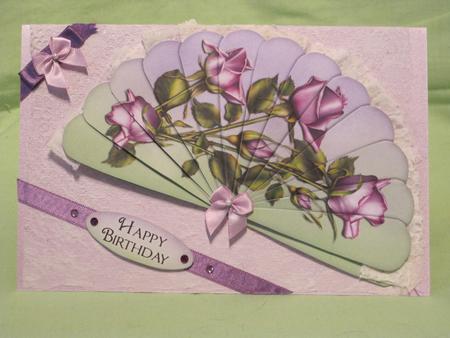 Lavender Roses - Fan Sheet by KiJu KiJu