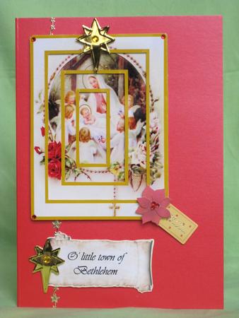 Nativity Tunnell Card by KiJu KiJu