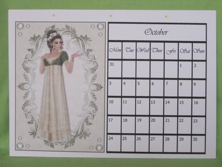 Beautiful Lady Dressed in Green & Cream by KiJu KiJu