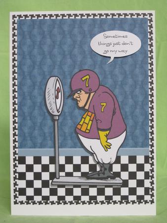 I Don't Think So Quick Card Front with Decoupage by KiJu KiJu