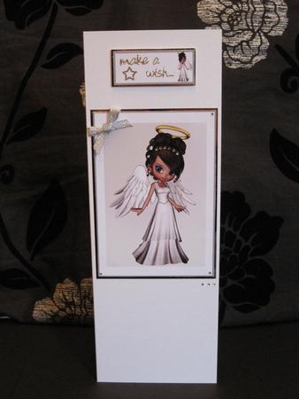 Guardian Angel Pyramid Card Front by KiJu KiJu