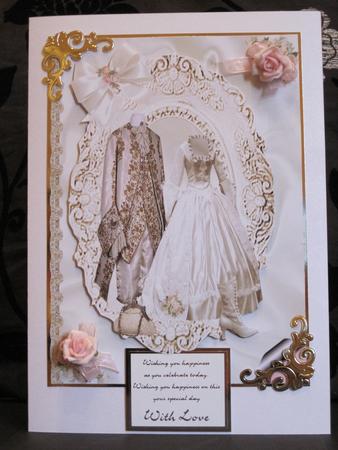 Beautiful Vintage Wedding Outfits with Accessories A4 Topper by KiJu KiJu