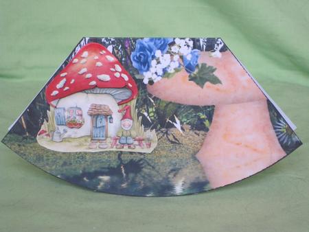 Rainbow Wings Fairy Wobble Card by KiJu KiJu