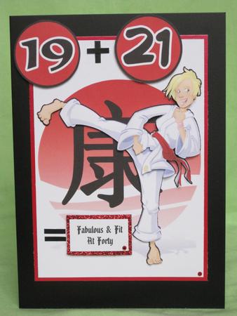Karate Lady Numbers. by KiJu KiJu