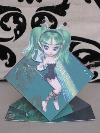 Kiaragh Fairy Pop Up Spring Card by KiJu KiJu