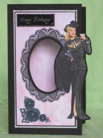 Cocktail Hour Elegance - Sheet 1 Basic Card by KiJu KiJu