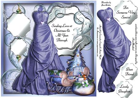 Ladies Gown Dress by KiJu KiJu