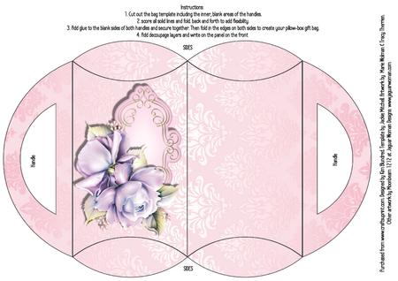 Pillow Purse Template by KiJu KiJu