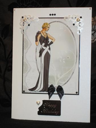 Reflection of Elegance Decoupage by KiJu KiJu