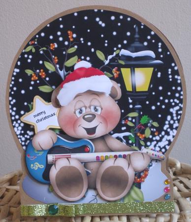 Snow Globe Teddies Christmas Music by KiJu KiJu