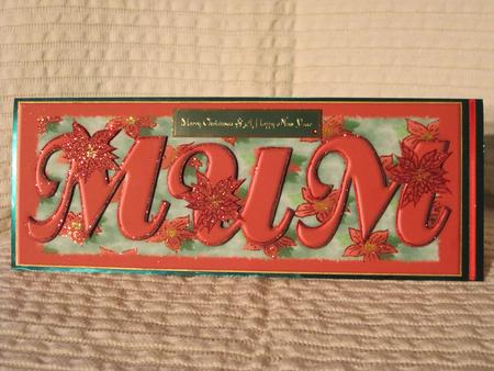 Christmas Poinsettia for Mum Large Dl by KiJu KiJu