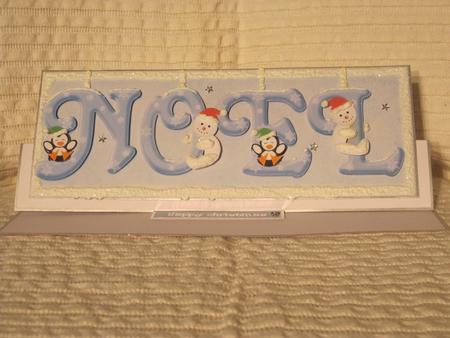 Noel Large Dl with Snowmen and Penguins by KiJu KiJu