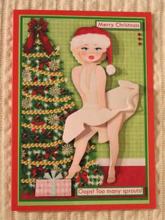Santa Baby or Too Many Sprouts! Decoupage by KiJu KiJu