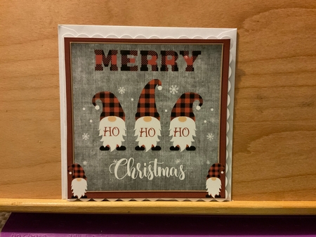 2 card Christmas Gnomes by Kirstine Pennicott