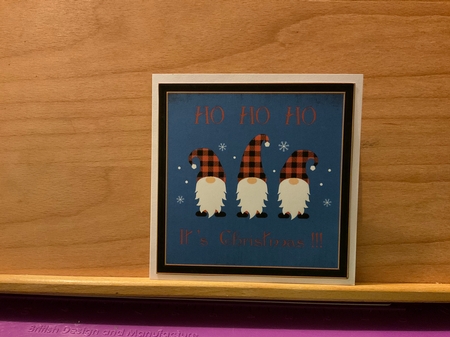 2 card Christmas Gnomes by Kirstine Pennicott