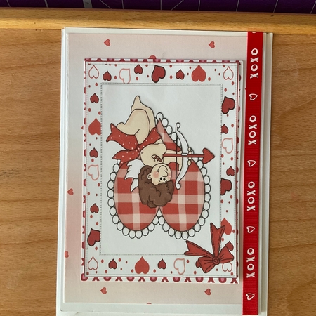Set of Four Valentine Toppers by Kirstine Pennicott