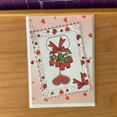 Set of Four Valentine Toppers by Kirstine Pennicott
