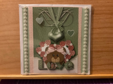 Teddy Love Topper by Kirstine Pennicott