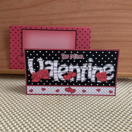 Valentine Money or Gift Wallet Card Kit by Kirstine Pennicott