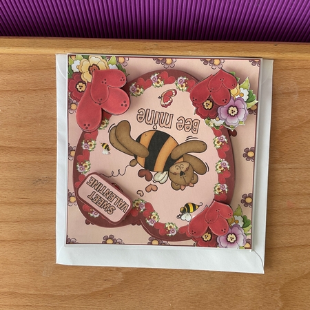 Hearts & Flowers Insert 2 by Kirstine Pennicott