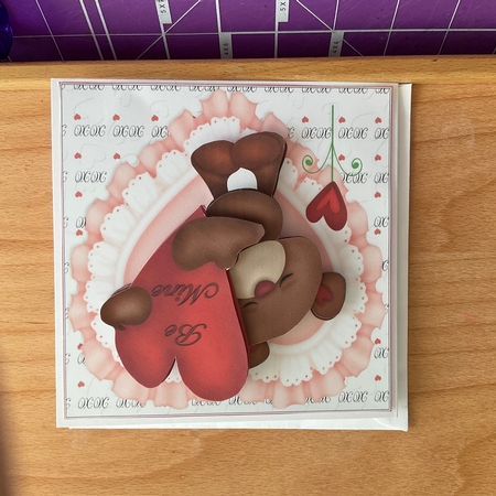 Love Heart Bear Be Mine by Kirstine Pennicott