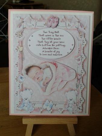 Beautiful New Baby Girl by Kirsty Davison