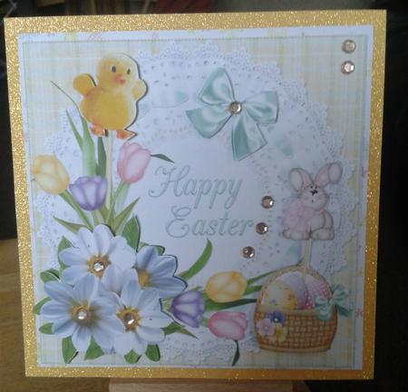8x8 Flowers for Easter Mini Kit by Kirsty Davison