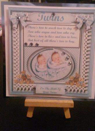 On the Birth of Your Twin Sons  by Kirsty Davison