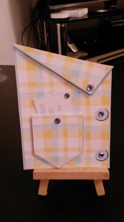 Shirt Front Card 2 by Kirsty Davison
