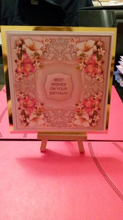 Autumn Lilies Quick Card Front by Kirsty Davison