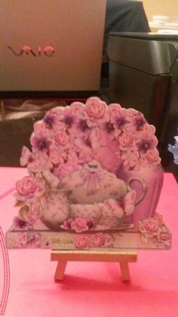 Tea for Two Shaped Card Kit by Kirsty Davison
