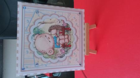 Bearable Friends 8x8 Mini Kit & Decoupage by Kirsty Davison
