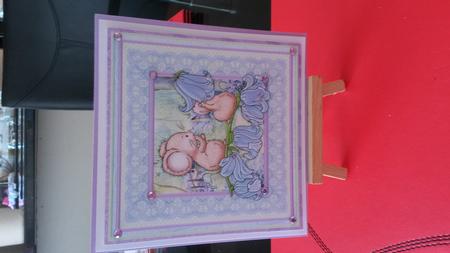 Bluebell Fun 8x8 Mini Kit & Decoupage by Kirsty Davison