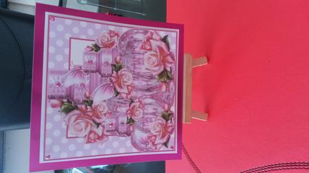 Graduated Perfume Bottles - Quick Topper by Kirsty Davison