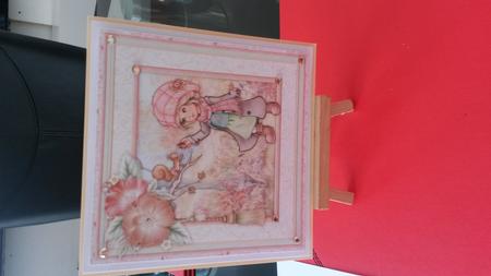 Nutty Friend Birthday, Valentine's, 8x8 Mini Kit & Decoupage by Kirsty Davison