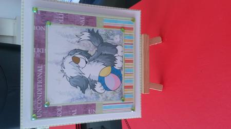 Shaggy Dog with Ball Mini Kit by Kirsty Davison