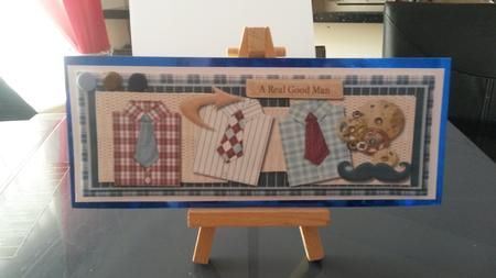 Male Card Large Dl by Kirsty Davison