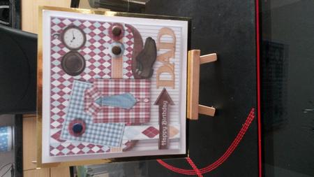 Male Card Dad Topper Mini Kit by Kirsty Davison