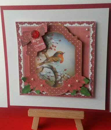 Red Robin My Dad 6in Christmas Step by Step by Kirsty Davison