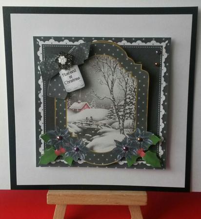 Winter Walk My Husband 6in Christmas Step by Step by Kirsty Davison