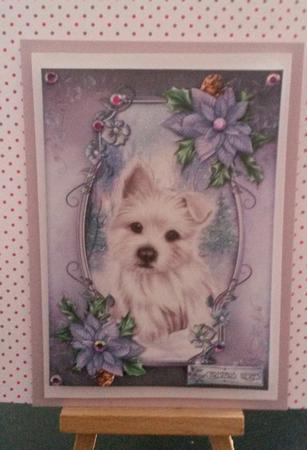 A Puppy for Christmas by Kirsty Davison