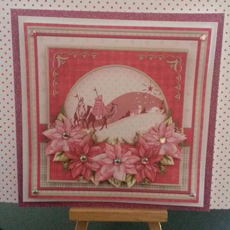 Journey to Bethlehem Christmas 8x8 Mini Kit & Decoupage by Kirsty Davison