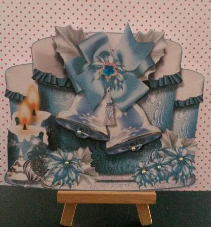 The Christmas Presents Shaped Card Kit by Kirsty Davison
