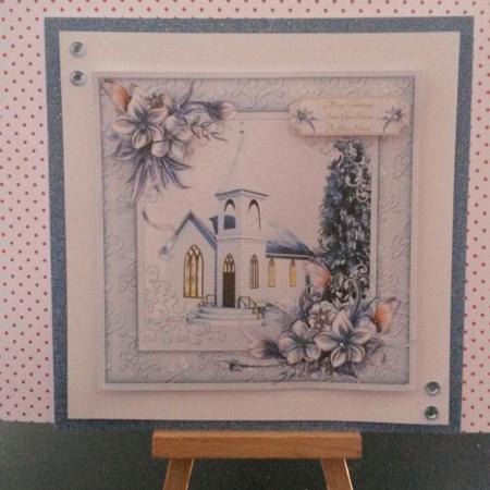 Christmas Church & Winter Florals Mini Kit by Kirsty Davison