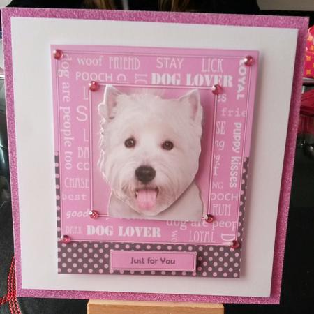 Westie Dog Lover by Kirsty Davison